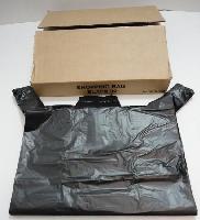 32" Black Plastic Bags-112ct -  Measures 25"x18". 